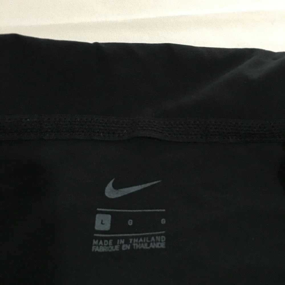Nike UCF Knights Polo Shirt Mens Large Black Short Sleeve Sideline